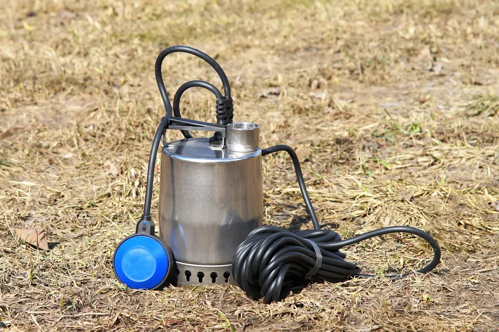 Submersible well pump equipment — illustrative stock photo of well system hardware, not an actual Pahrump job site